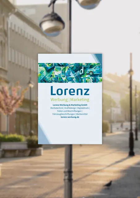 Wahlplakat DIN B1 Hohlkammer